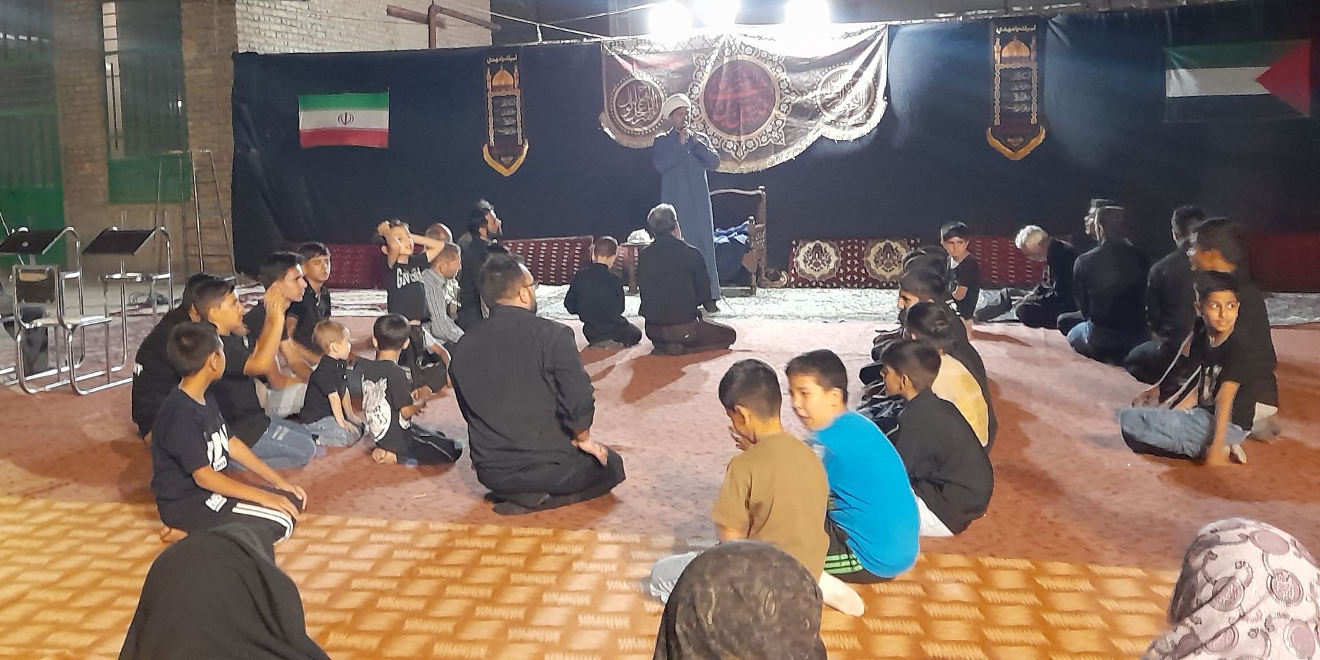 مراسم عزاداری دهه اول محرم در مسجد چهارده معصوم  نیشابور 