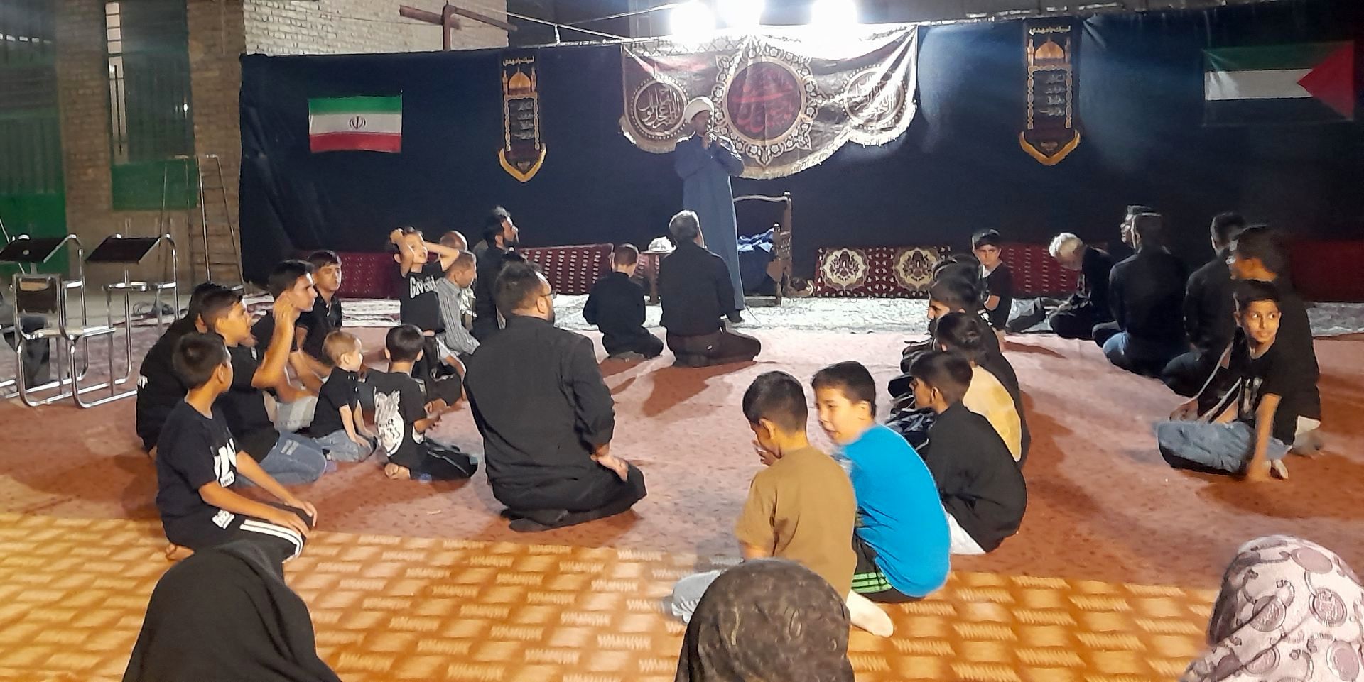 مراسم عزاداری دهه اول محرم در مسجد چهارده معصوم  نیشابور 