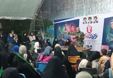 حضور پرشور نوجوانان در مواکب نوجوان مبارز