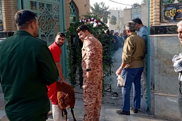 کاروان زیارتی راهیان نور دبیرستان شاهد کوثر شهرستان رباط‌کریم