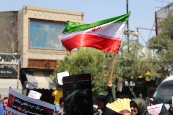 راهپیمایی مردم ولایت‌مدار نیشابور در پی ترور شهید اسماعیل هنیه 