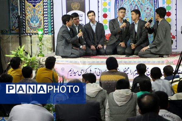 میزبانی امامشهری‌ها از قاری نوجوان کشوری در محفل قرآنی مسجد امام رضا (ع)