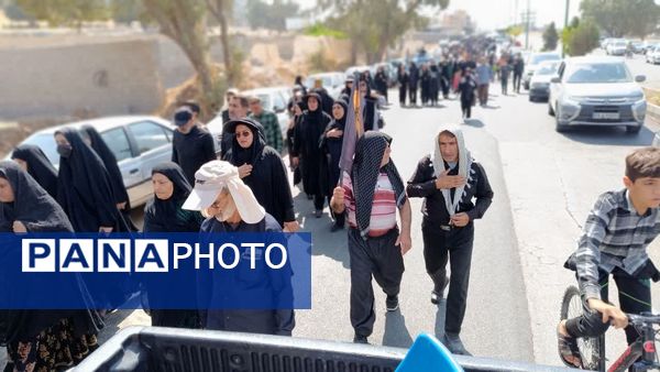 پیاده‌روی جاماندگان اربعین حسینی در یاسوج