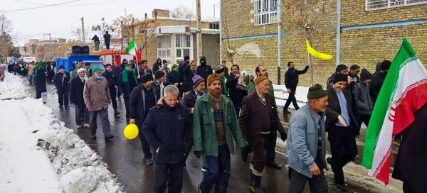 راهپیمایی ۲۲ بهمن، تجلی اتحاد و اراده ملی در بایگ
