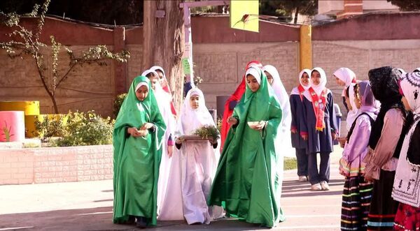 همایش وطن یار در دبستان فاطمیه گرگان