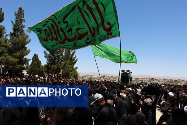 مراسم عزاداری عاشورای حسینی در شهر درق