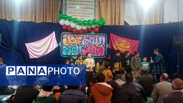 مراسم ولادت امام زمان (عج) در مسجد نینوای نیشابور 