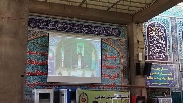 نماز عبادی و سیاسی جمعه همزمان با آغاز هفته نیروی انتظامی در نیشابور