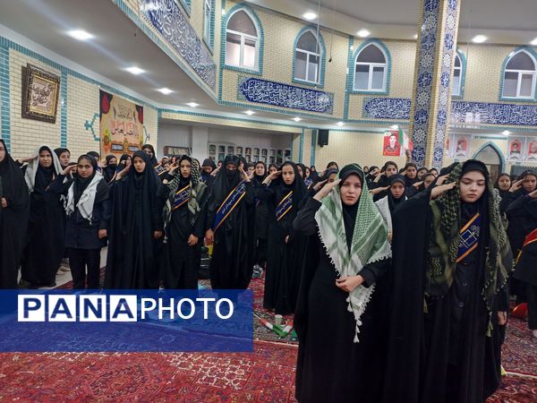 همایش صلابت خواهران بسیجی در خواجه
