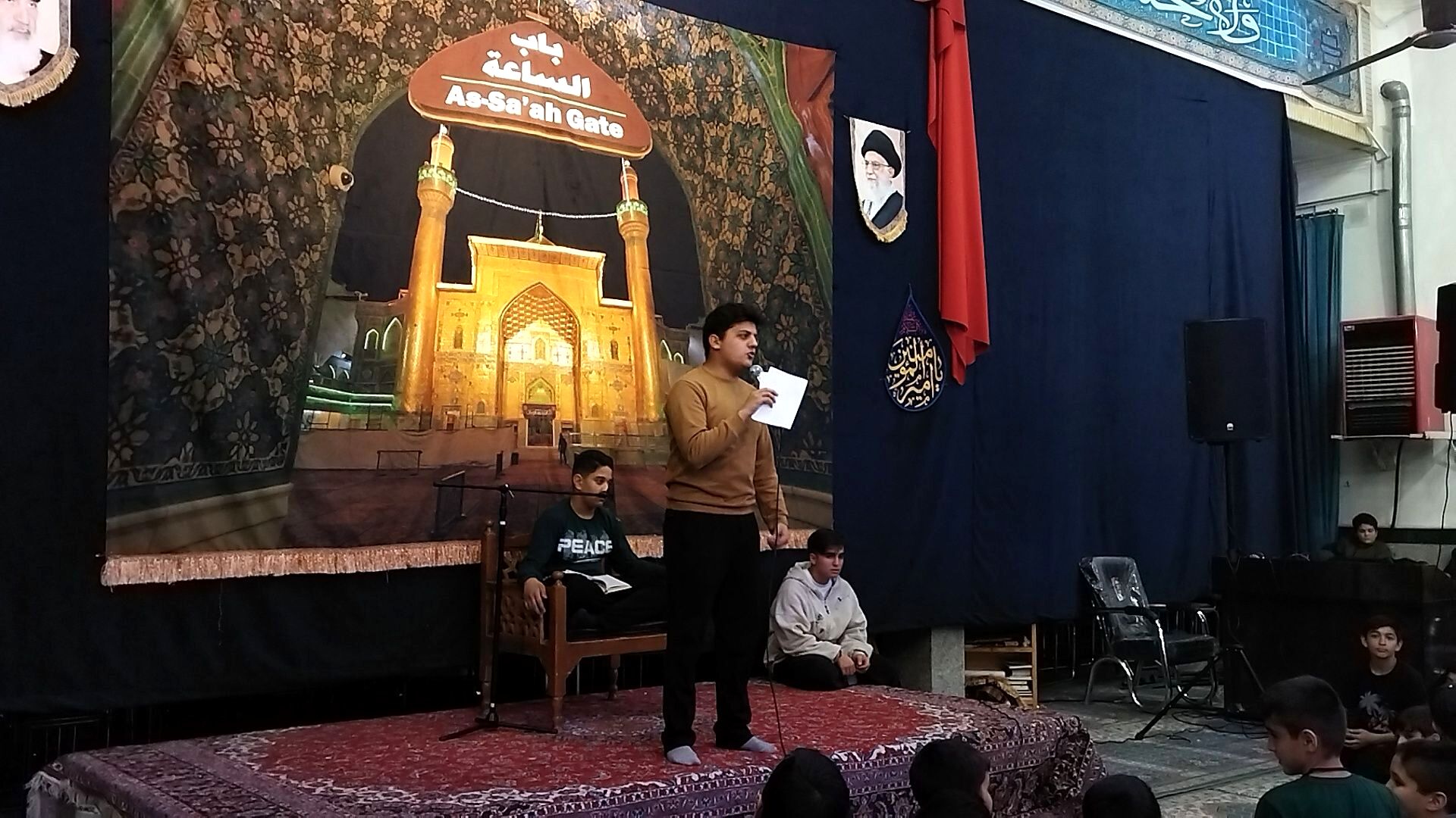 افتتاحیه اعتکاف سه روز در بهشت نیشابور 
