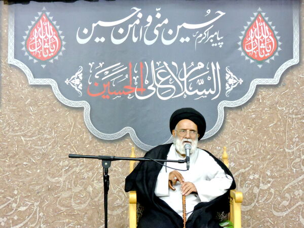 مراسم شهادت امام سجاد (ع) در دفتر نماینده ولی فقیه در یزد