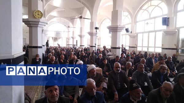 نماز عبادی و سیاسی جمعه در شهرستان خلیل آباد