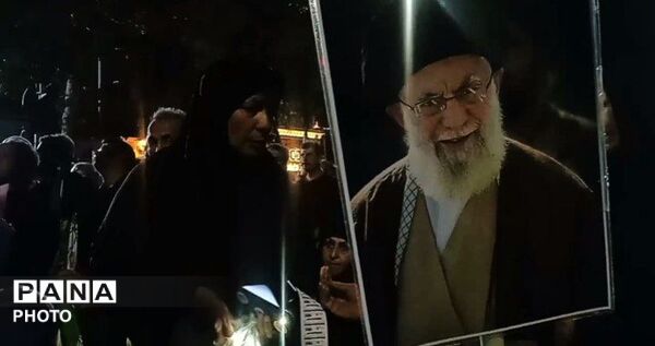 قاب پانا میزبان مراسم شب های محرم مسجد جامع نیشابور 