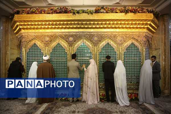 جشن ازدواج ۶۵۰ زوج دانشجوی دانشگاه‌های قم در سالروز میلاد جوادالائمه(س)
