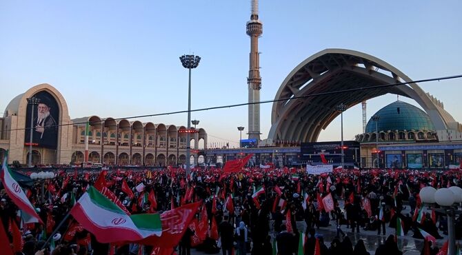 مصلی امام خمینی(ره) میزبان وداعی ماندگار؛ از خداحافظی تا عهدی تازه با رهبر