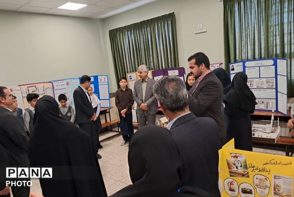 بازید از طرح جابر دانش آموزان ابتدایی در کاشمر