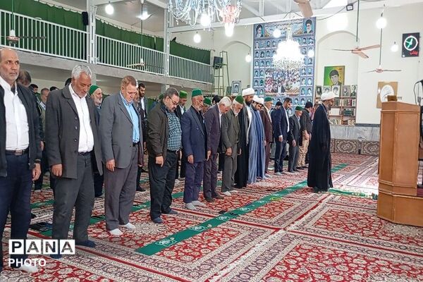 اقامه دومین نماز عبادی، سیاسی جمعه در ماه مبارک رمضان  شهر بار نیشابور 