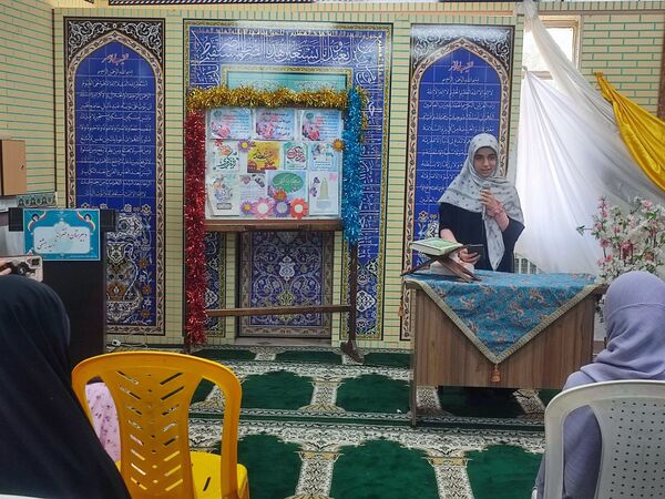 جشن میلاد بانوی صبر و شجاعت در دبیرستان شهید بهشتی