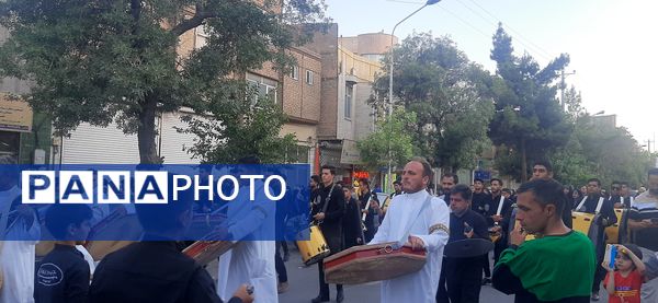 راهپیمایی کیلومتری غدیر در نیشابور