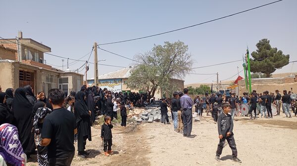 تاسوعای حسینی در روستای گزکوه 