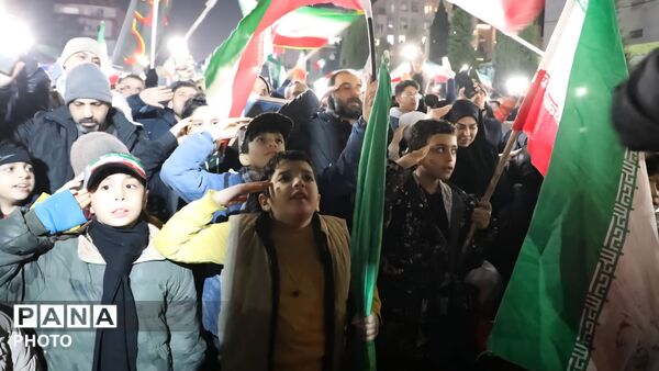 حضور و تجمع مردم مشکین‌دشت در شب بیست و نهم