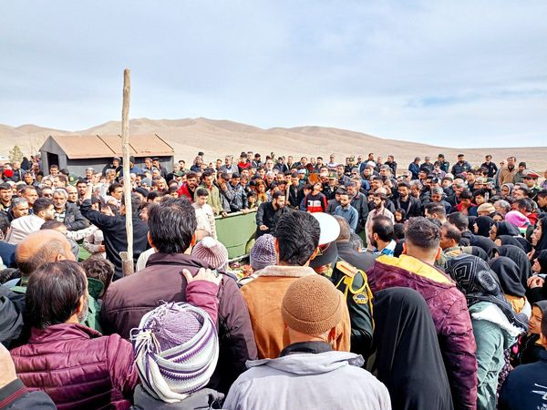 تشییع با شکوه شهید جوادحسن زاده شهید مرزبانی فراجا