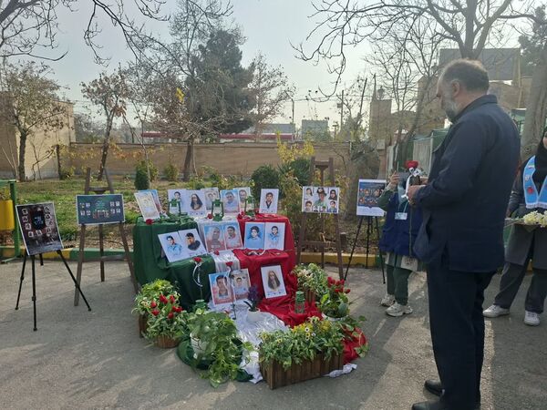 مانور زلزله استانی در هنرستان محمودیه خیامی ناحیه ۶ مشهد 