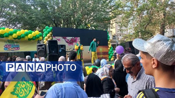 تهران در لباس سبز تولد امام رضا (ع) 