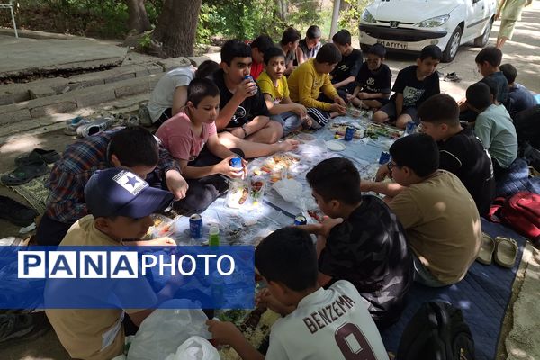 آخرین اردوی کلاس ششمی‌های آموزشگاه معارف۶ 