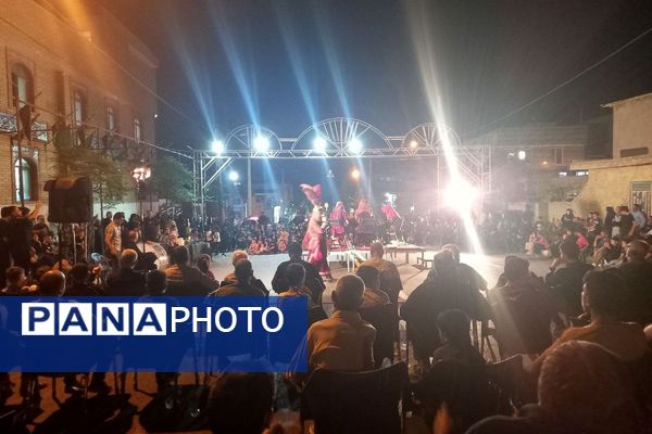 مراسم تعزیه خوانی شهادت حضرت عباس  در قیامدشت