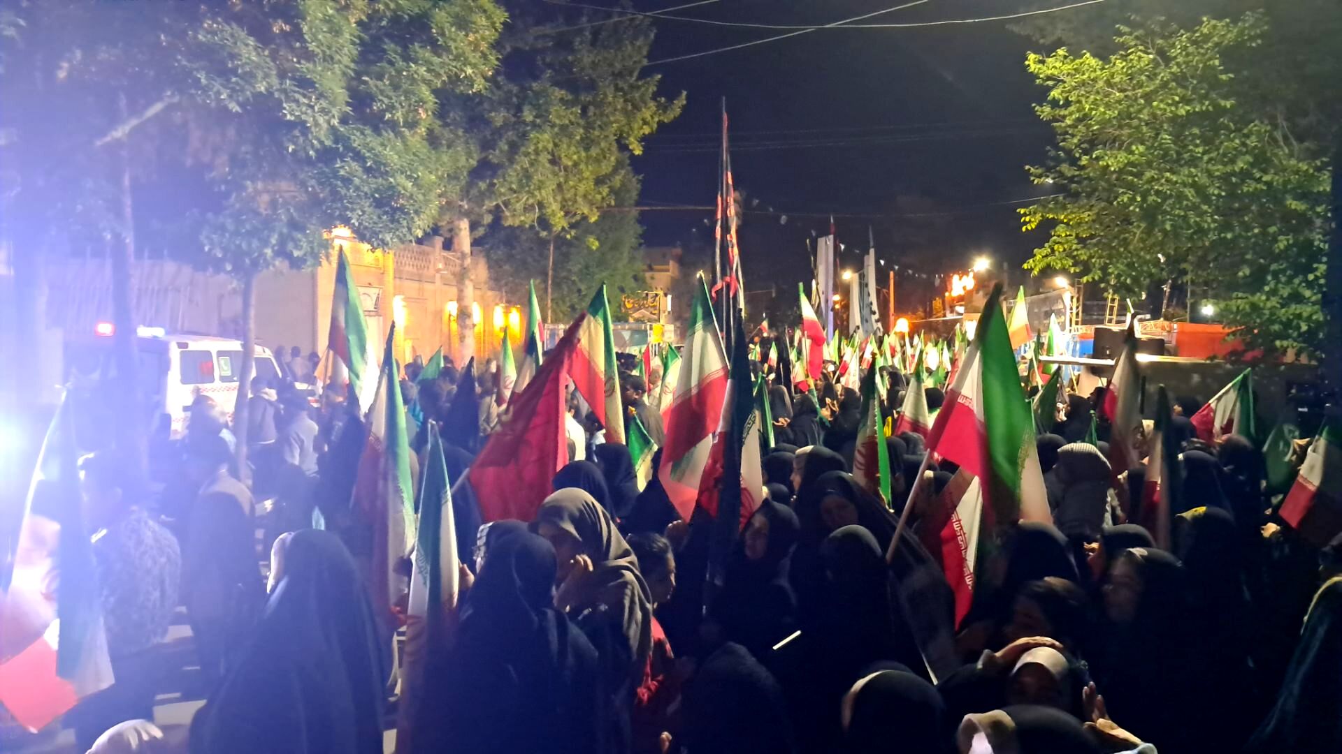 تجمع امام رضایی‌ها در زرقان