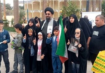 روز قدس ؛روز احیای اسلام در شهرستان زارچ 