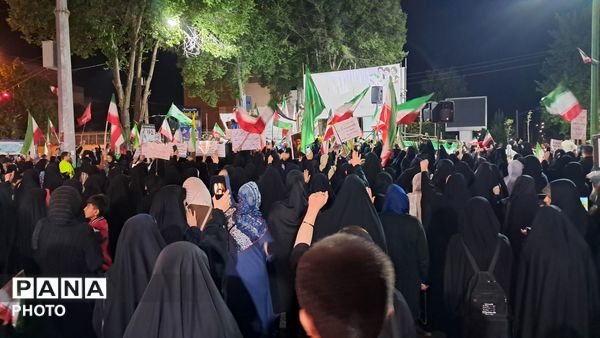 هفتاد شب حضور مردم نظرآباد در صحنه مقاومت