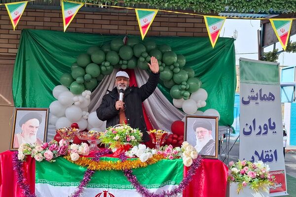 همایش یاوران انقلاب در دبستان شاهد شهید قدوسی ناحیه دو شهرری 