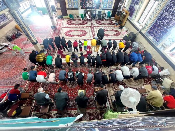 جلوه‌ای از لحظات ناب بندگی 