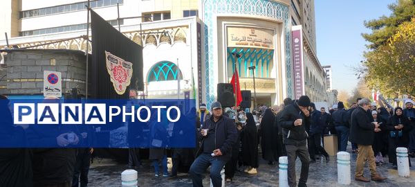 مراسم عزاداری حضرت فاطمه زهرا (س)  در حرم مطهر امام رضا (ع)  در مشهد مقدس