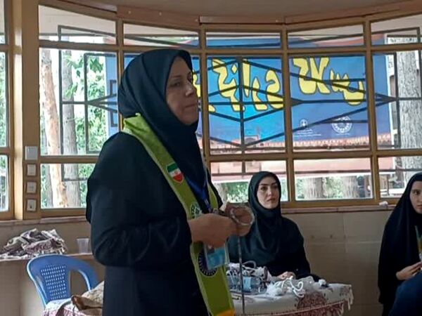 ‌‌روز دوم پیش اردوی ملی پیشتازان سازمان دانش آموزی استان اصفهان