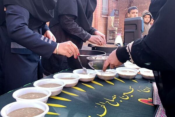 مراسم سوگواری شهادت حضرت فاطمه(س) در مدارس ناحیه 2 بهارستان