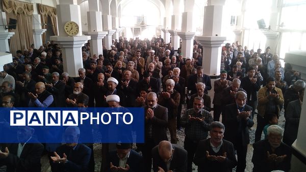 نماز عبادی و سیاسی جمعه در شهرستان خلیل آباد