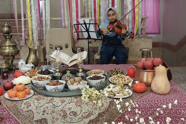 جشن یلدا در ناحیه دو شهرری 
