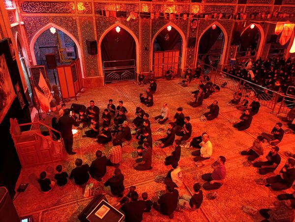 برگزاری مراسم شب سوم عزاداری اباعبدالله(ع) در تکیه ابوالفضلی نیشابور