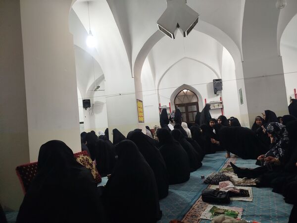نماز عبادی سیاسی جمعه در مصلی مسجد جامع خلیل آباد 
