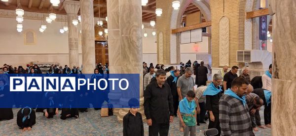 حضور کاروان زائر اولی‌های قم در کربلا