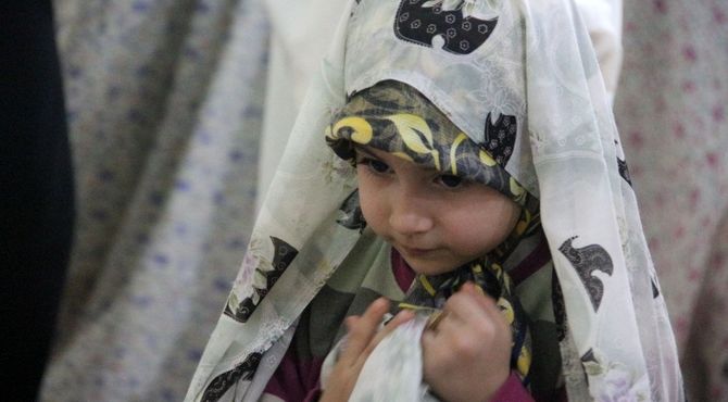 روایت لحظات ناب اعتکاف در مسجد الزهرا(س) قیامدشت