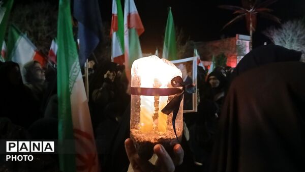 مراسم چهلمین روز شهادت رهبر شهید انقلاب اسلامی در منطقهٔ خزل