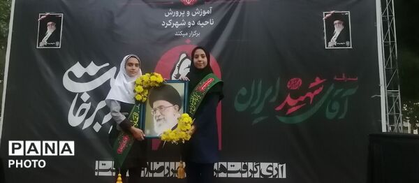 آیین وداع با رهبر شهید انقلاب در بام ایران
