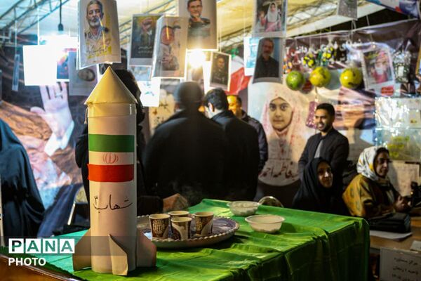 اربعین قربانیان شجره طیبه با حضور پرشور شهروندان غیور زنجانی