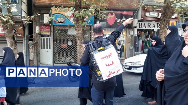 کاروان عزاداری رحلت پیامبر اکرم، شهادت امام حسن مجتبی و امام رضا(ع) در تالش