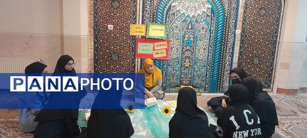مسابقات قرآنی در دبیرستان فرزانگان استعداد درخشان ملارد