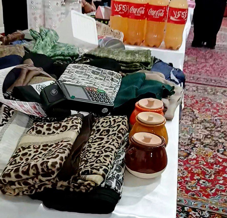 برپایی نمایشگاه مشاغل خانگی در شهر جعفریه